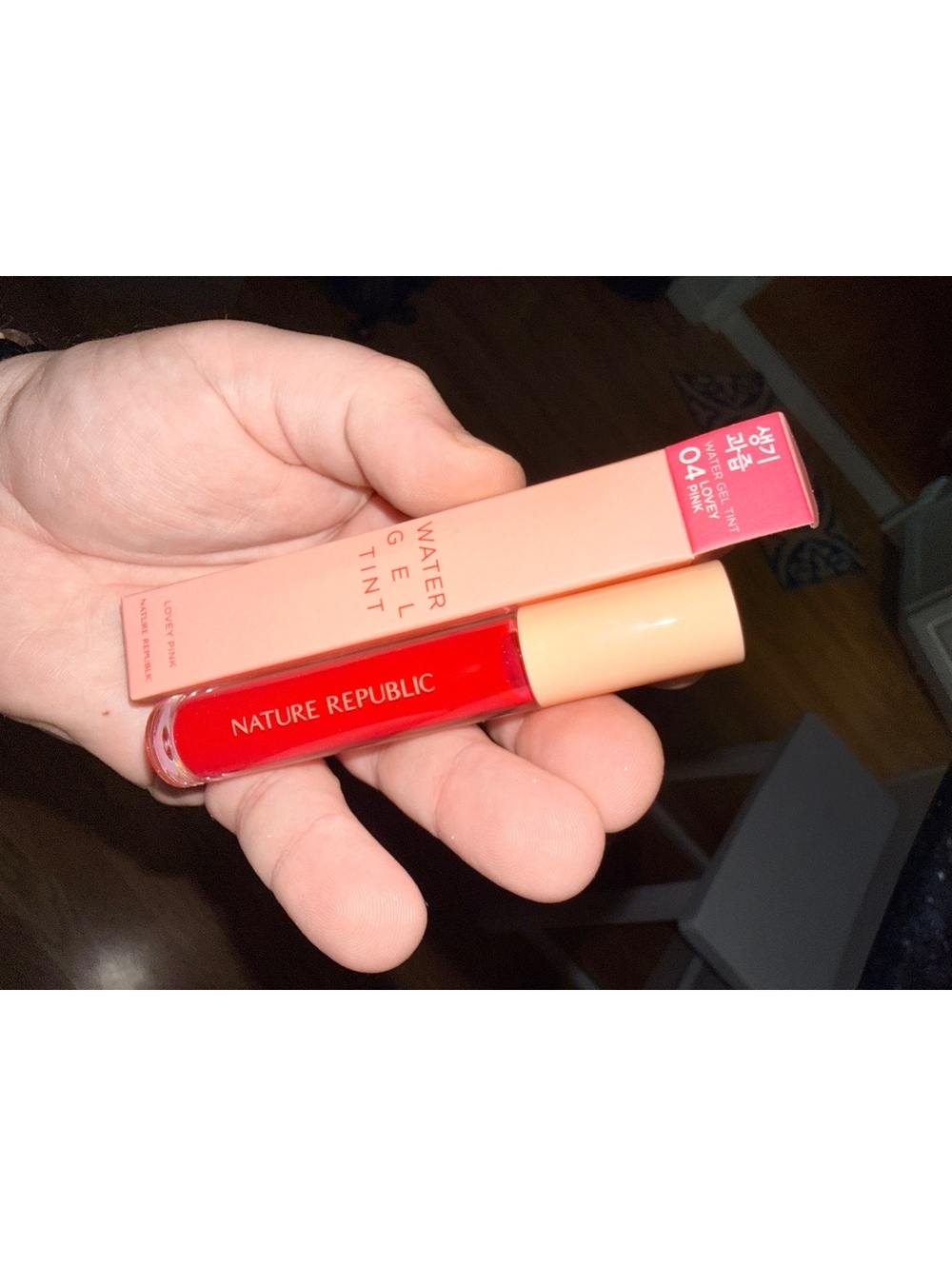 Nature Republic Water Gel Tint Lipstick 04 Cherry Pink